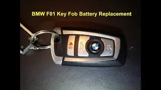 BMW F01 fob battery replace