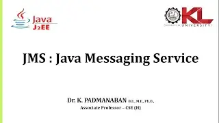 EP0025: Java Messaging Service (JMS)