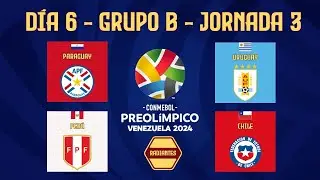 DÍA 6 - CONMEBOL PREOLÍMPICO 2024 | GRUPO B - JORNADA 3
