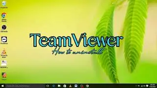 How to uninstall TeamViewer from Windows 10/Laptop
