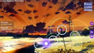[osu!] Master Blaster - Come Clean (Nightcore Mix) (Mono98) [98% FC]
