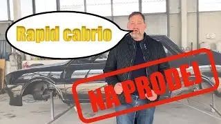 Neobvyklý kabriolet z Rapida s pravostranným řízením je na prodej