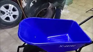 how to assemble Garden Trolley Cart? garden tool selection #amazon #X-cotec #garden #wheelbarrow