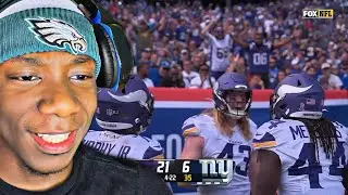 EightSixoKris Reacts to Minnesota Vikings vs. New York Giants Game Highlights | NFL 2024 Season