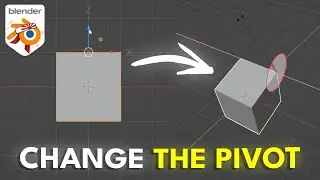 How to Change The Pivot Point in Blender in 1 Minute!