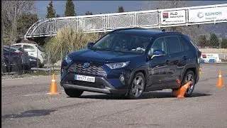 2019 Toyota RAV4 - Moose Test and Slalom | km77.com
