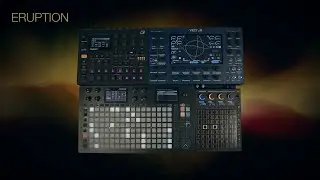 eruption ... Vector, Tempera, Hapax & Digitakt II ... ambient, psychedelic DnB