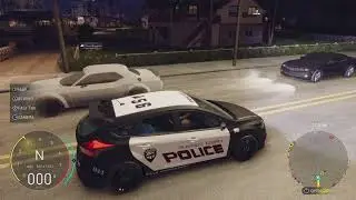 Driving with a random in crew motorfest