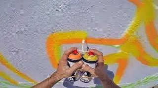 Graffiti - Rake43 - Dual Color Cap