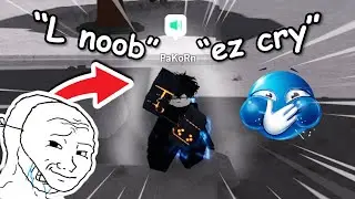 Skibidi Kid Used Voice to Toxic 💀 | (The Strongest Battlegrounds)