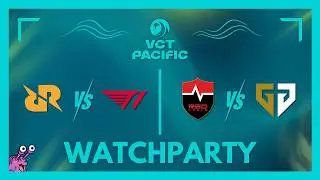 RRQ vs T1 & NS vs GENG | VCT Pacific STAGE 1 - 