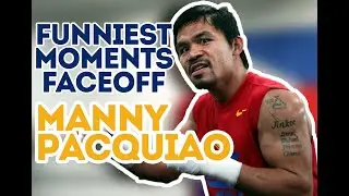 Manny Pacquiao Can’t keep a Straight Face during Any of of his Face offs! | Funny Moments