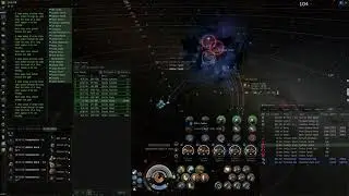 Demo of Hel Super Carrier ratting tutorial for TEST bros - EVE Online