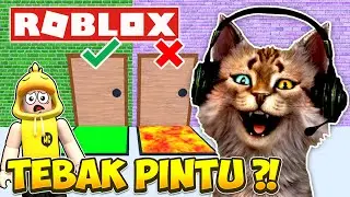 GUESSING THE DOOR?! - (🚪50/50 Pick A Door Obby!) - ROBLOX INDONESIA | Ft. @MCGG