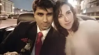 Indian-Russian wedding in Saint Petersburg, Russia.