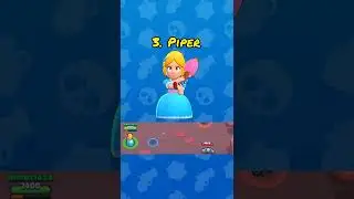 The 9 thinnest range width brawlers in brawl stars #brawlstars #supercell #supercellgames