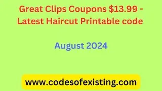 (*NEW*) Today Great Clips Coupons for Haircuts  $13.99 August 2024 