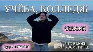 СЕССИЯ | УНИВЕР | МОЯ КОСМЕТИЧКА | приехала в РОДНОЙ ДОМ, много болтовни