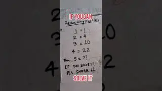 how to solve this reasoning math puzzle 🤔  #problem