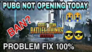 PUBG MOBILE Not Opening Today | PUBG MOBILE not starting problem | Pubg mobile not opening solution