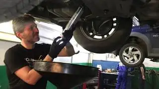 Замена масла в раздатка и дифференциале Аутлендер.
