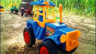 Mini Tractor Trolley Parking ||TRUCK Parking || #Jcb Hmt tractor vedio ||Dumper Truck Parking||Rktoy