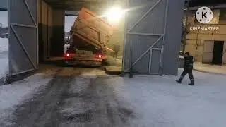#камаз532150, изменение точки загрузки, выполнили очередной рейс...
