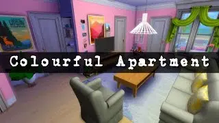 The Sims 4: Furnishing | Colourful Apartment