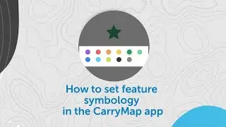 How to set feature symbology in the CarryMap app