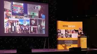 Casey Hopkins at Technocamps' International Women's Day 2023