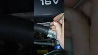 Выносной термостат в корпусе на Chevrolet Lacetti .