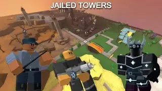 Tower Defense Simulator JAILED TOWERS CROSSROADS