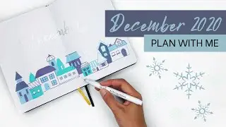 PLAN WITH ME || December 2020 Bullet Journal Set Up!!