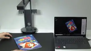 CZUR Aura Pro is a professional and portable scanner with Patented Book Curve Flattening Technology