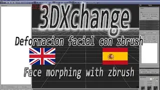 Face morphing | deformacion facial | 3DXchange | Zbrush