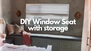 How I Built A Custom Window Bench That DOUBLED My Storage