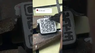 Drawing Q for QR CODE but on my keyboard! Custom keyboard!