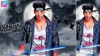 Picsart Naruto Ninja Concept Photo Editing Tutorial | Turn your photo into cartoon | Anime character