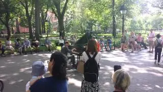 Amelie in Washington Square