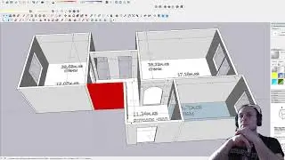 SketchUp расчет по проэкту