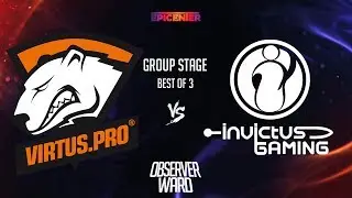 Virtus.pro vs Invictus Gaming | Epicenter Moscow | 06.06.2017 | RU Highlights