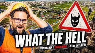 Highway from Hell 🔥 VANILLA Fix - Extra Hard - Cities Skylines