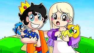 ADOPTAMOS a BEBE MIKECRACK y BEBE TIMBA 🍼👶 ¡MI PRIMERA VEZ EN ROBLOX ADOPT ME!