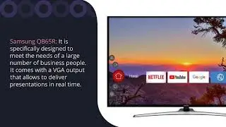 Which LED TV is best for Conference Room?