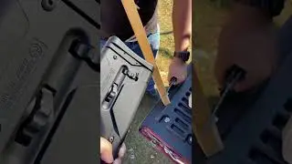 When you forget your tool box but brought your gun bag