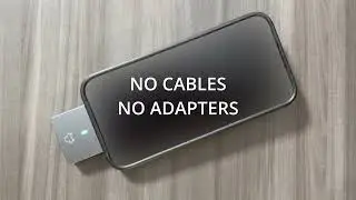 The MOST Clean iPhone 15pro External Harddrive Setup EVER