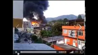 Incendio devoró fábrica de velas San Martín en Ibague