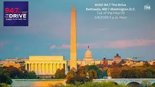 WIAD 94.7 The Drive - Top of the Hour ID - 5/8/2026 5pm ET