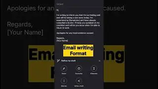 How to write email in English using ChaGPT & Free AI Tools | Email writing format | Hindi #email