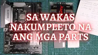 Part2: PC desktop assemble - kumpleto na ang mga parts